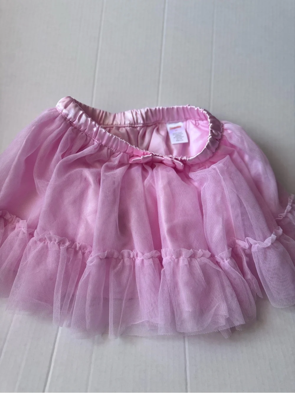Gymboree Pink Tulle Ballet Skirt with Bow